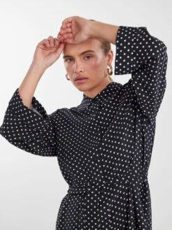 Y.A.S YASDALILA MINI BLOUSEJURK -Midi Mooi Winkel 26031633 Black 1067661 006