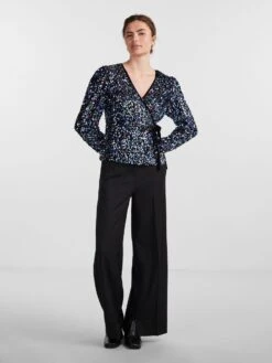 Y.A.S YASKILLO WIKKELTOP -Midi Mooi Winkel 26031699 Black 1060726 005