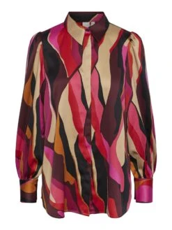 Y.A.S YASFIGANA OVERHEMD 10 Y.A.S YASFIGANA OVERHEMD -Midi Mooi Winkel 26031728 RoseViolet 1061068 001