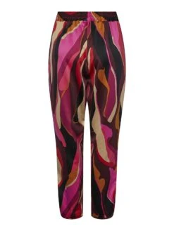 Y.A.S YASFIGANA HIGH-WAIST BROEK -Midi Mooi Winkel 26031729 RoseViolet 1061063 002