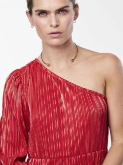 Y.A.S YASODA MIDI JURK -Midi Mooi Winkel 26031761 FieryRed 1079304 006