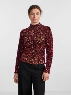 Y.A.S YASPINKO SHIRT MET LANGE MOUWEN