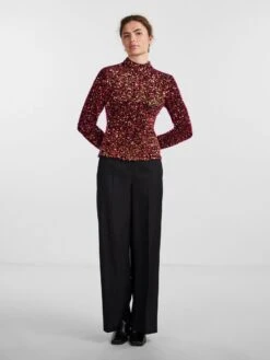 Y.A.S YASPINKO SHIRT MET LANGE MOUWEN 9 Y.A.S YASPINKO SHIRT MET LANGE MOUWEN -Midi Mooi Winkel 26031802 Black 1063054 005