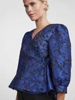 Y.A.S YASSURFY WIKKELTOP -Midi Mooi Winkel 26031806 Black 1063271 006