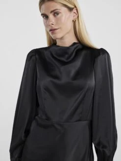 Y.A.S YASZAHALLA MIDI JURK -Midi Mooi Winkel 26032208 Black 006