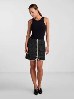 Y.A.S YASCLEMA MINIROK 9 Y.A.S YASCLEMA MINIROK -Midi Mooi Winkel 26032232 Black 005