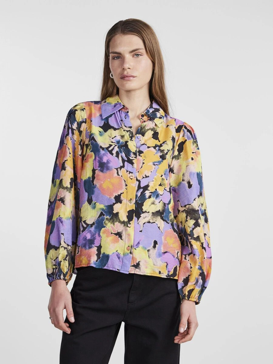 Y.A.S YASPAINTERLY OVERHEMD 1 Y.A.S YASPAINTERLY OVERHEMD