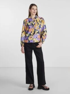 Y.A.S YASPAINTERLY OVERHEMD 9 Y.A.S YASPAINTERLY OVERHEMD -Midi Mooi Winkel 26032666 Black 1081457 005