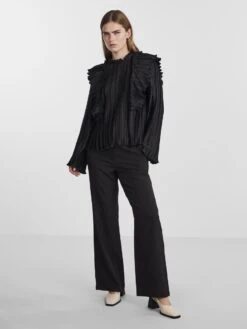 Y.A.S YASLOVO BLOUSE -Midi Mooi Winkel 26032721 Black 005