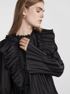 Y.A.S YASLOVO BLOUSE -Midi Mooi Winkel 26032721 Black 006