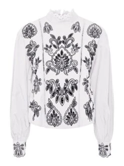 Y.A.S YASTROPHY TOP MET LANGE MOUWEN -Midi Mooi Winkel 26032730 StarWhite 1130991 001