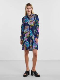 Y.A.S YASMOLLY BLOUSEJURK 9 Y.A.S YASMOLLY BLOUSEJURK -Midi Mooi Winkel 26033052 DeepBlue 1090442 005