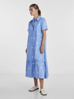 Y.A.S YASEMBI MIDI BLOUSEJURK -Midi Mooi Winkel 26033480 LittleBoyBlue 005