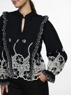 Y.A.S YASBOLIL BLOUSE 8 Y.A.S YASBOLIL BLOUSE -Midi Mooi Winkel 26033665 Black 006