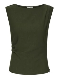 Y.A.S YASRILLY MOUWLOZE TOP -Midi Mooi Winkel 26034047 RifleGreen 001