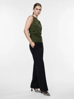 Y.A.S YASRILLY MOUWLOZE TOP -Midi Mooi Winkel 26034047 RifleGreen 005